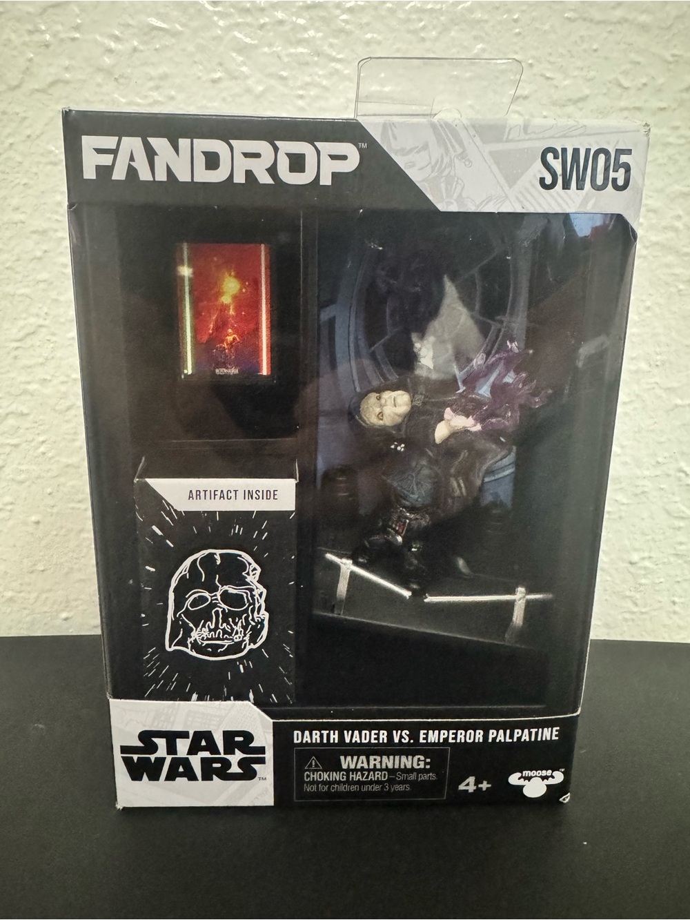 Fandrop Star Wars SW05 Darth Vader VS. Emperor Palpatine Brand New Sealed